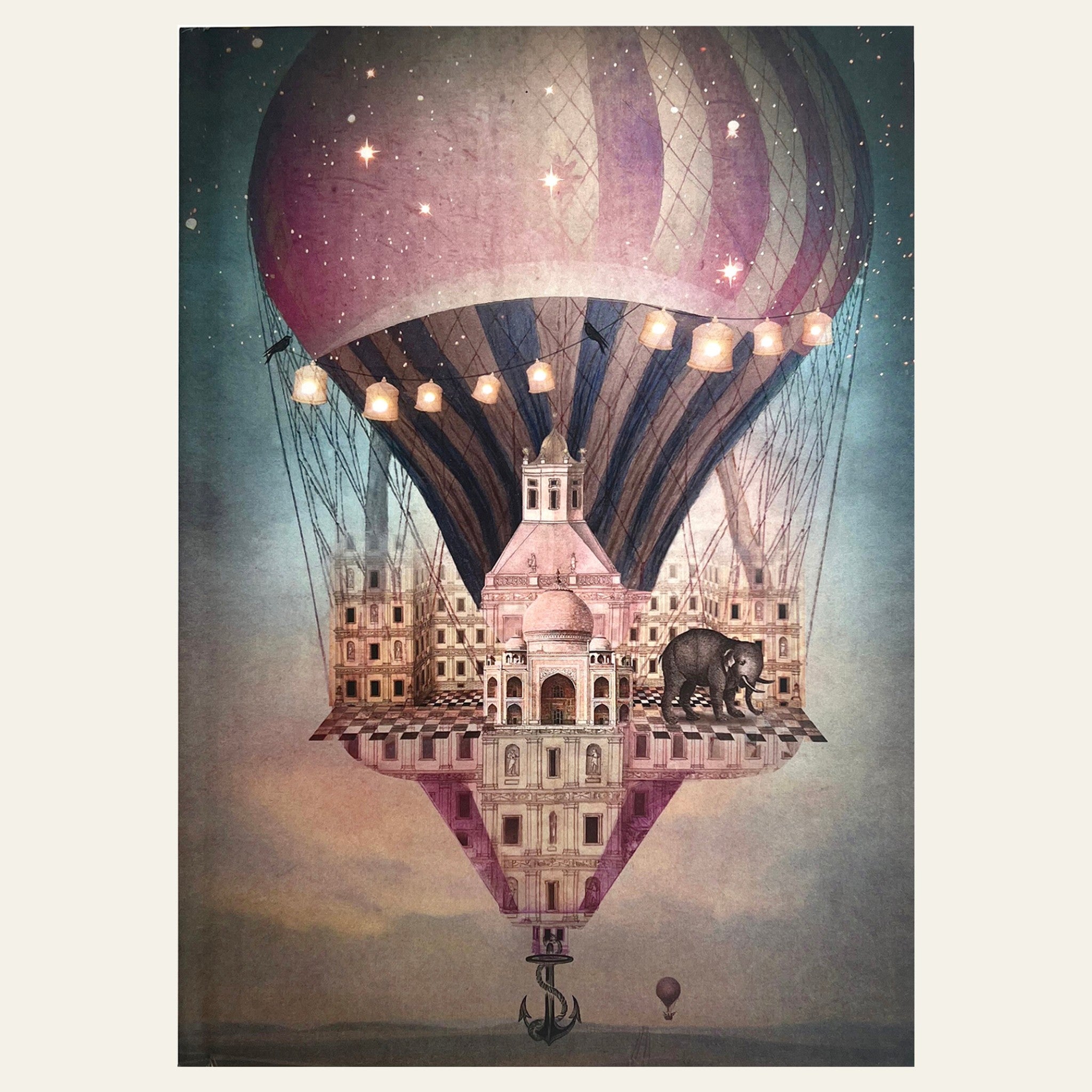 Artisan journal with unique artwork by Catrin-Welz-Stein.