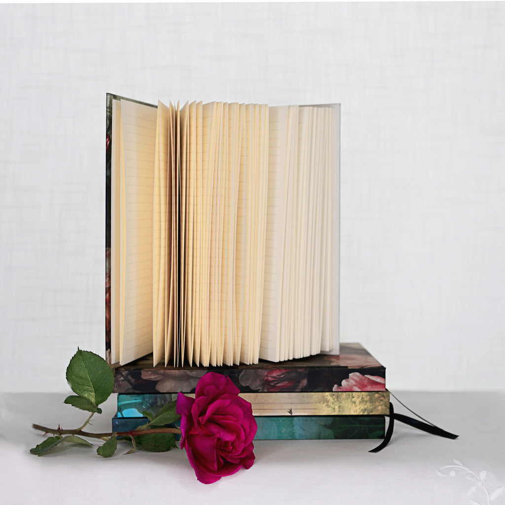 Artisan journal with unique artwork by Catrin-Welz-Stein.