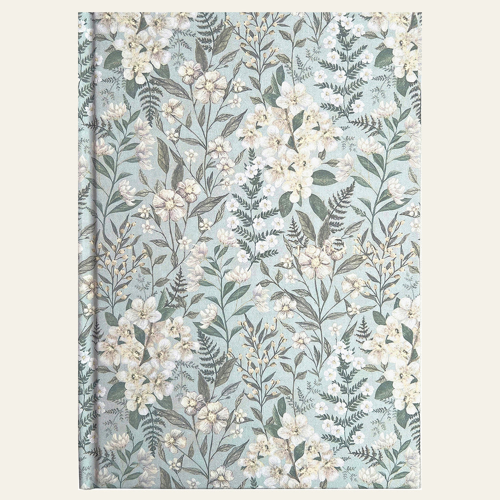 Linen-covered journal by Bespoke Letterpress.