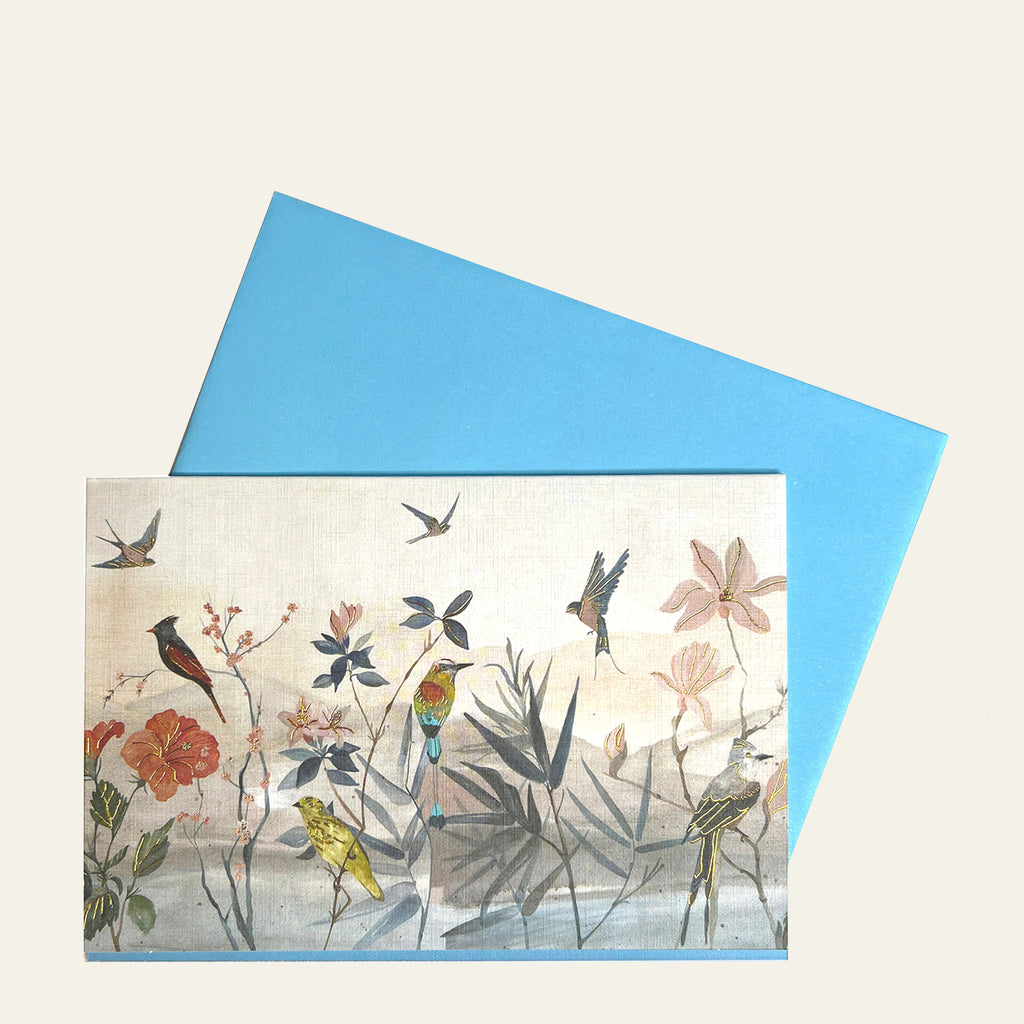 Bird Garden (14) note cards by Peter Pauper Press, New York.