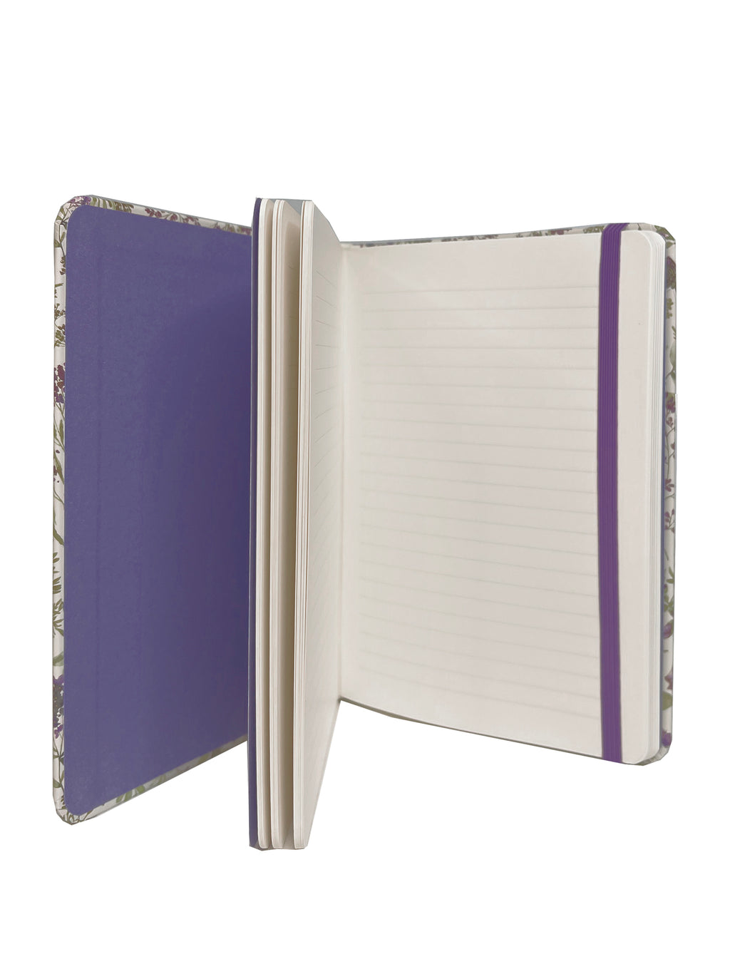 Handbag-size amethyst butterfly journal by Peter Pauper Press.