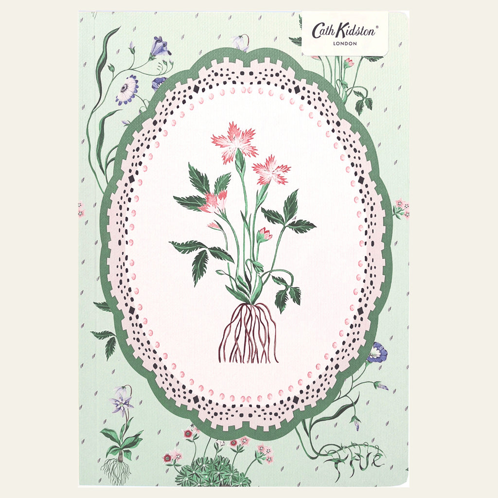Lovely notebook 'Green roots vignette' by Cath Kidston.