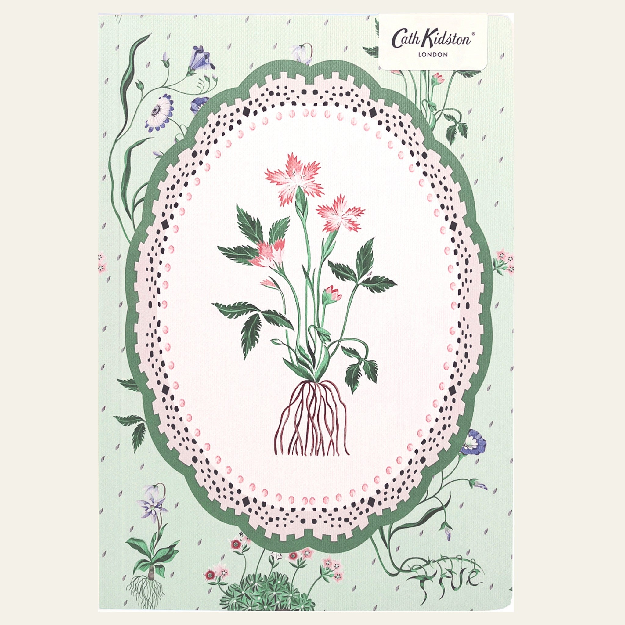Lovely notebook 'Green roots vignette' by Cath Kidston.