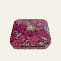 Small William Morris pocket tin with hinged lid.