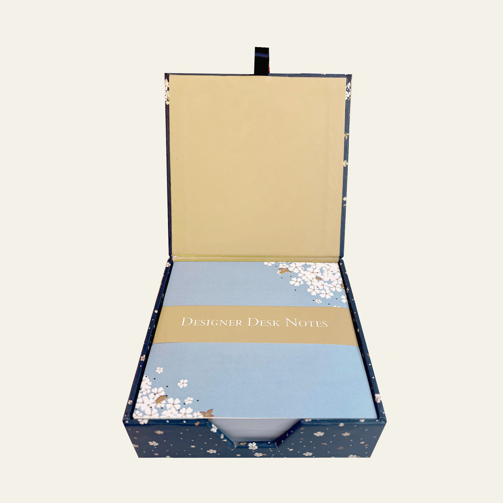 Designer desk notes in decorative box by Peter Pauper Press.