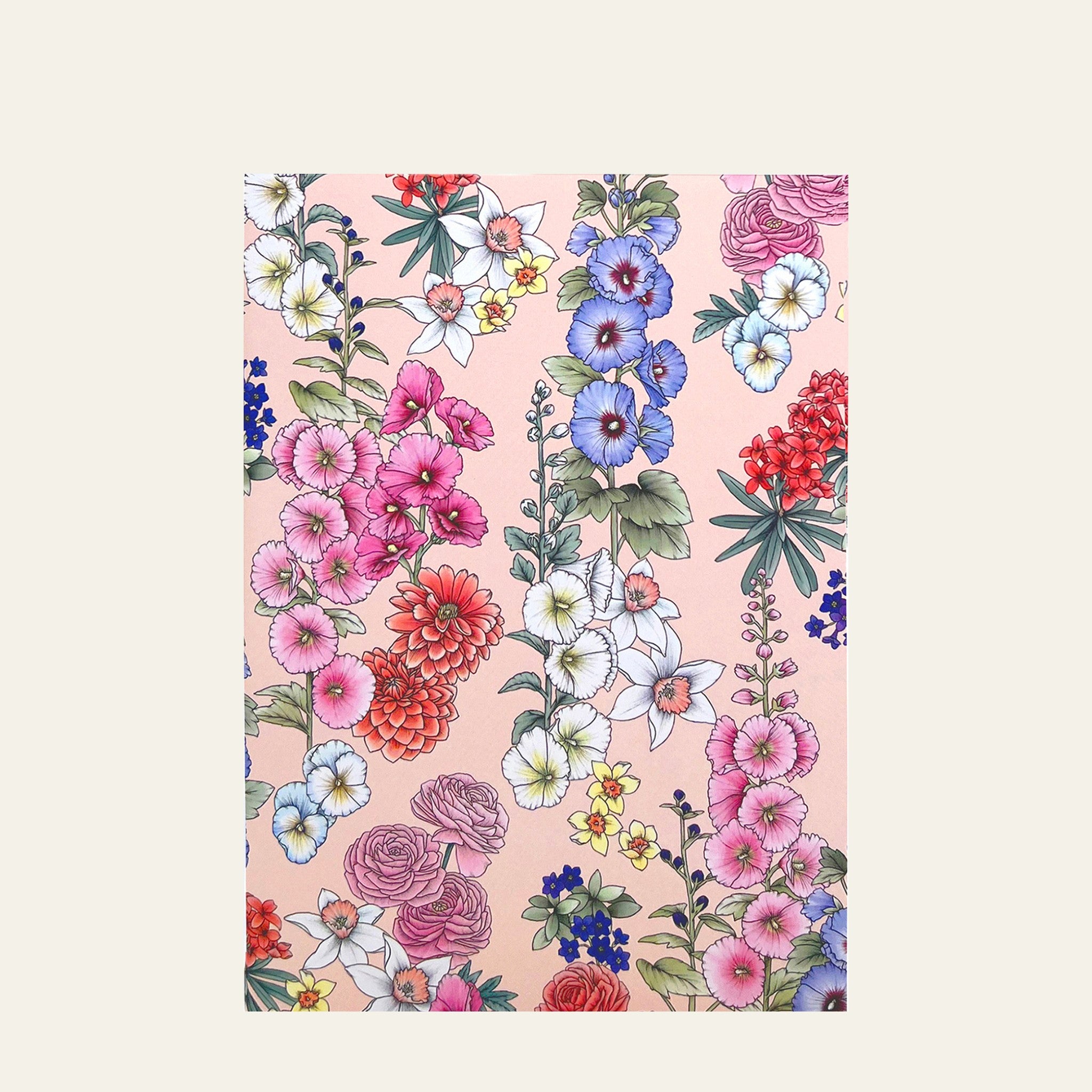 Small pretty pocket notebook by Typoflora.