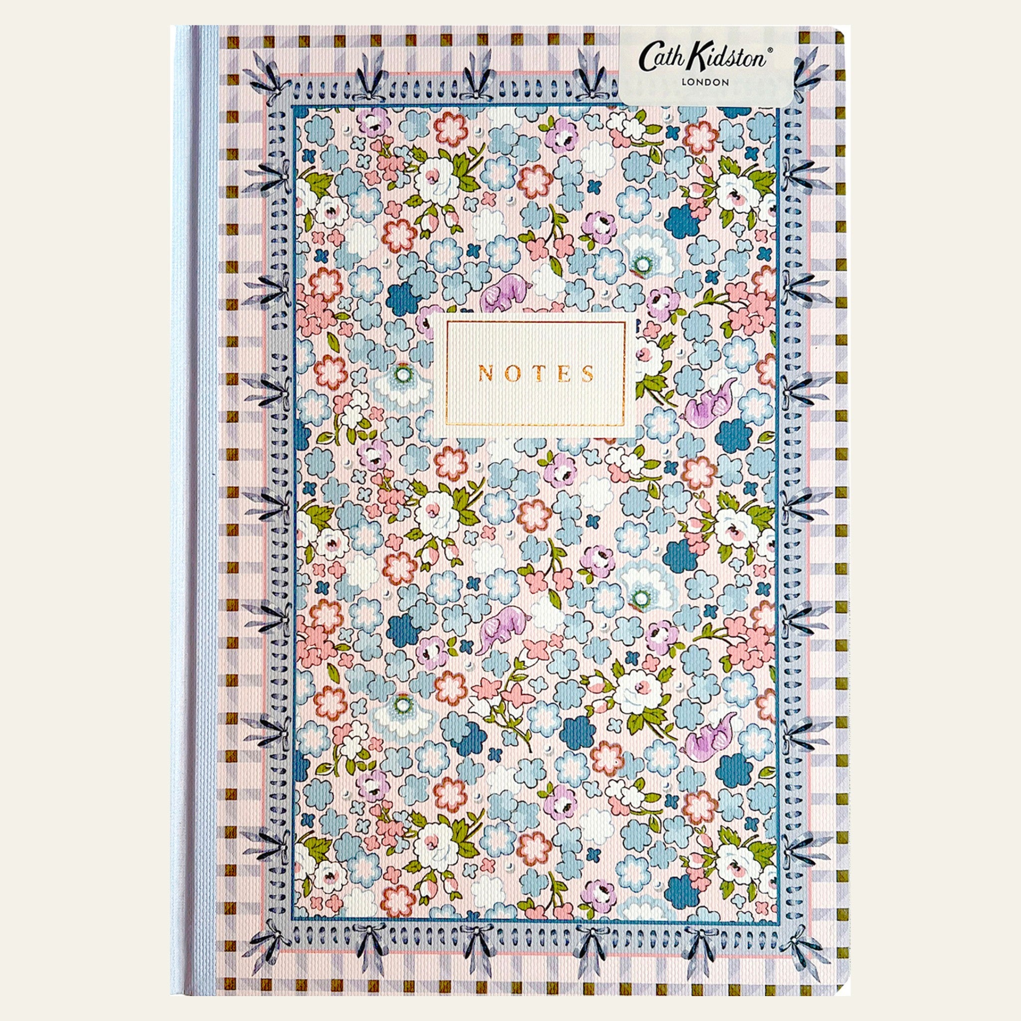 Premium hardcover notebook with superb front and back covers by Cath Kidston.