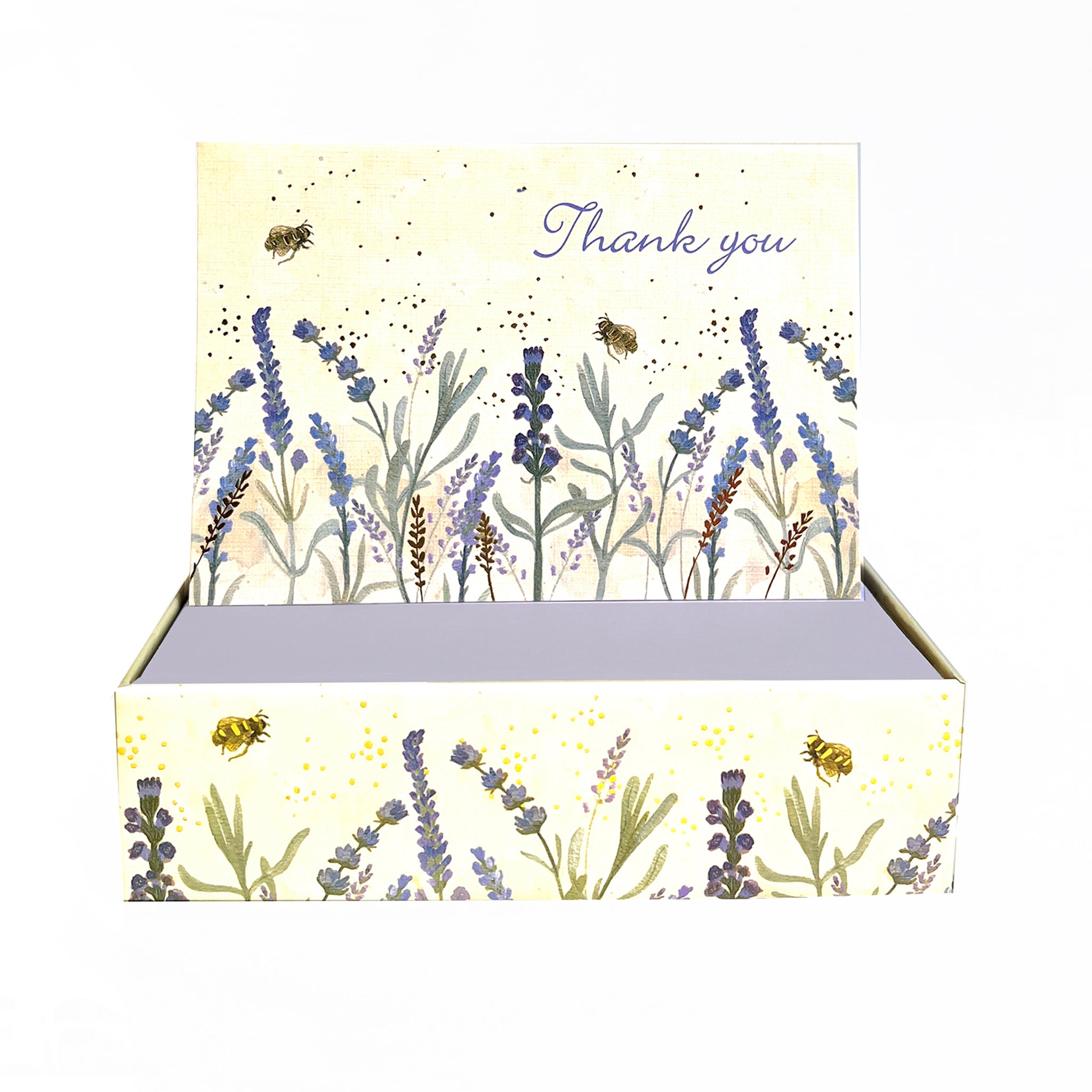 Lavender and Honey (14) note cards by Peter Pauper Press, New York.
