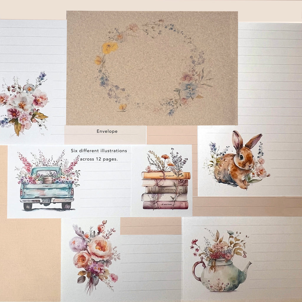 Australian paper letter-writing set by Scattered Seed Co.
