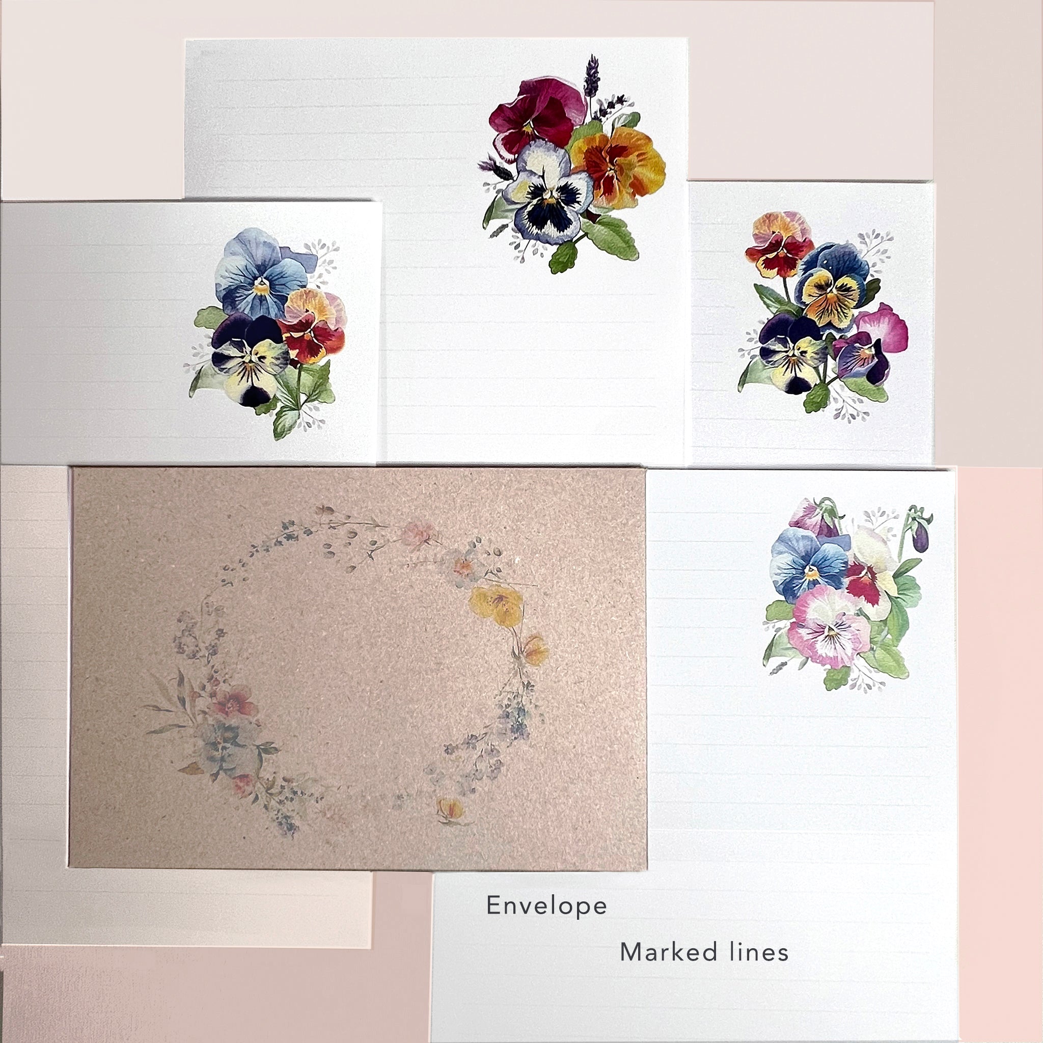 Australian paper letter-writing set by Scattered Seed Co.