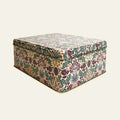 William Morris Woodland Weeds design on Arts & Crafts tin.