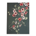 Hand-drawn nasturtium note card by Typoflora.