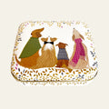 Sara Miller pocket tin with a beautifully detailed dapper dog design.