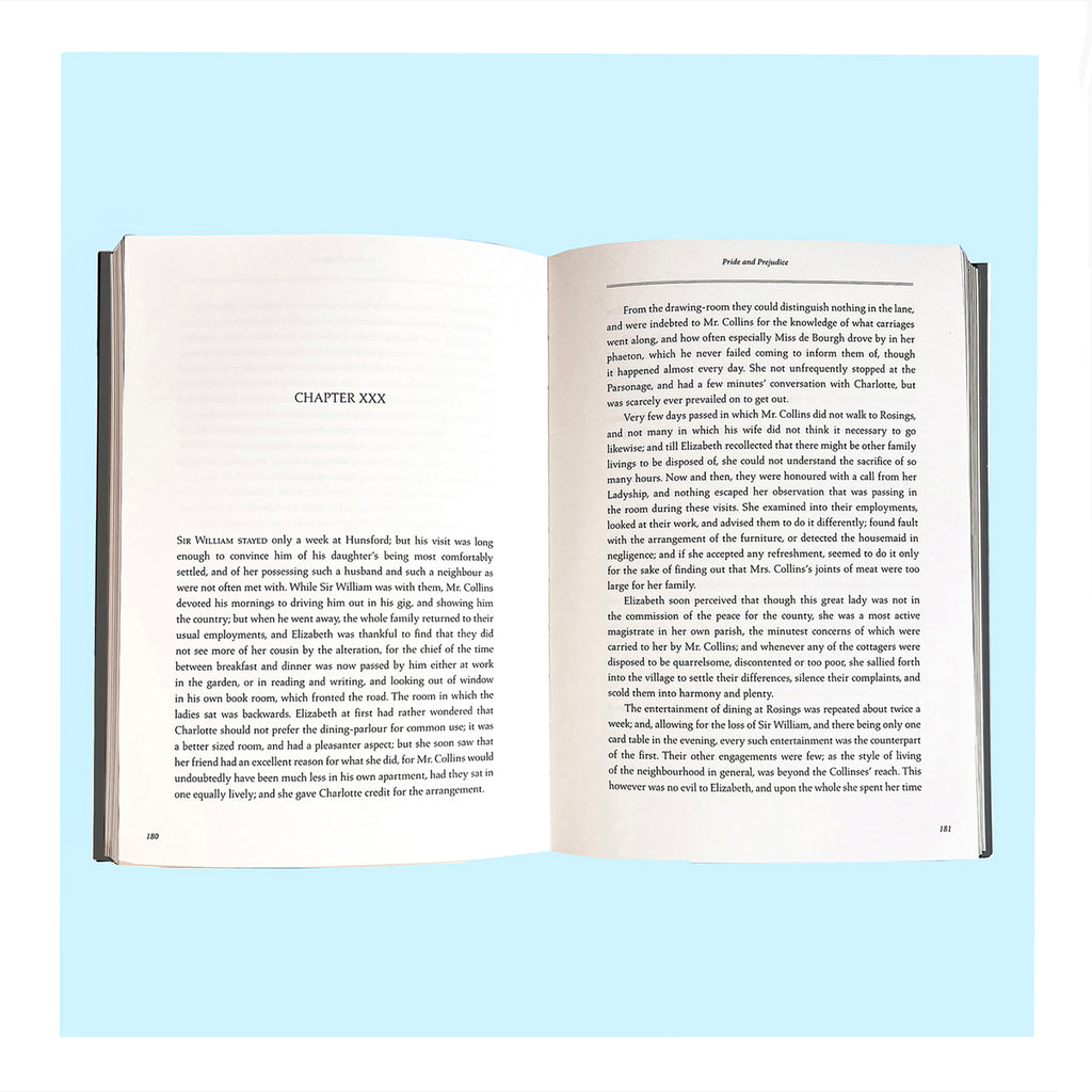 Pride and Prejudice by Jane Austen – Peter Pauper Press, New York.
