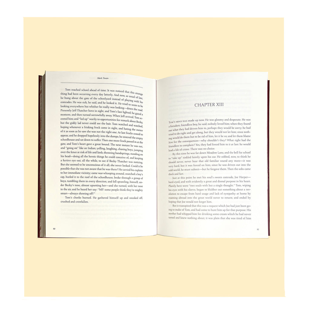 The Adventures of Tom Sawyer by Mark Twain – Peter Pauper Press.