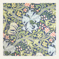 Card with William Morris design from Victoria and Albert Museum.